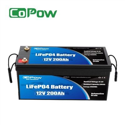 Batterie lithium-ion 12 V 200 Ah pour camping-car