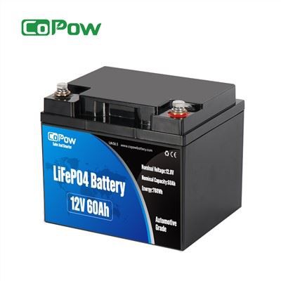 Batterie solaire au lithium-ion 12V 60Ah