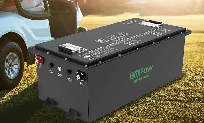 Quelle batterie se trouve dans la voiturette de golf AE-Z-GO ? - Copow